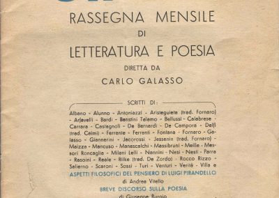 Un numero della rivista Cinzia