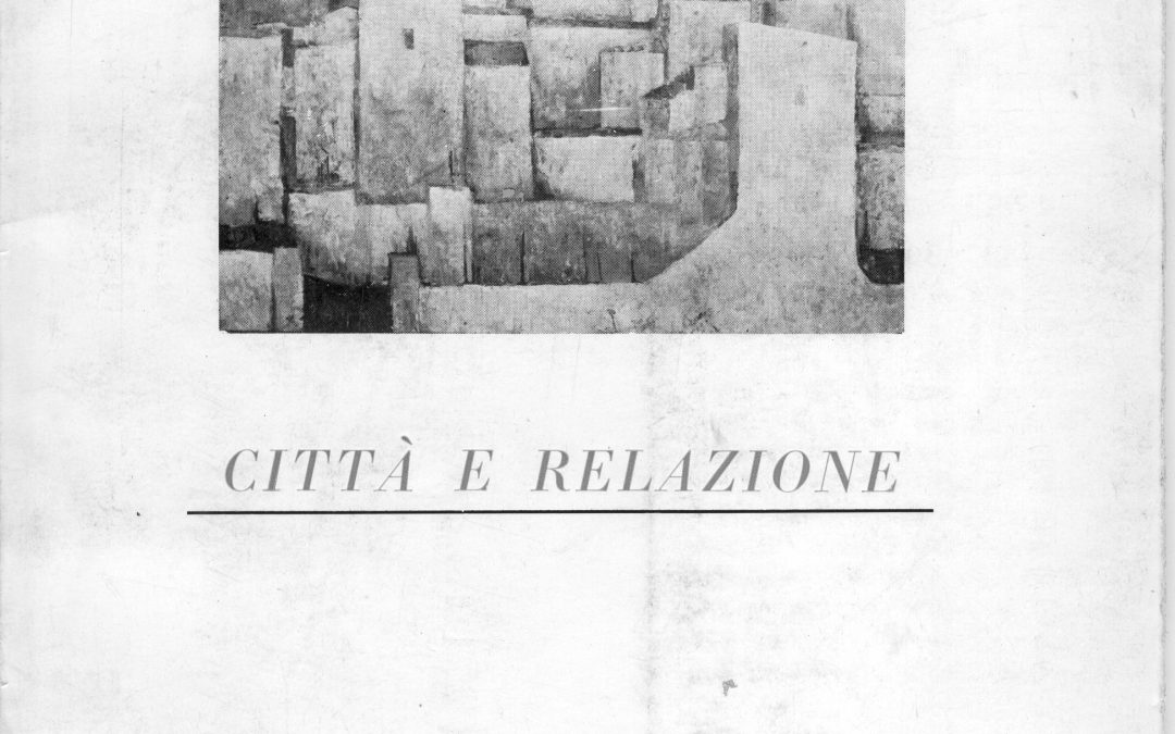 Città e relazione. Leonardi editore