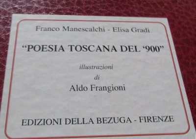 Poesia toscana del Novecento (particolare). La Bezuga