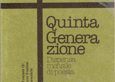 Poeti della Toscana – Forum Quinta generazione  (supplemento)  125 – 126