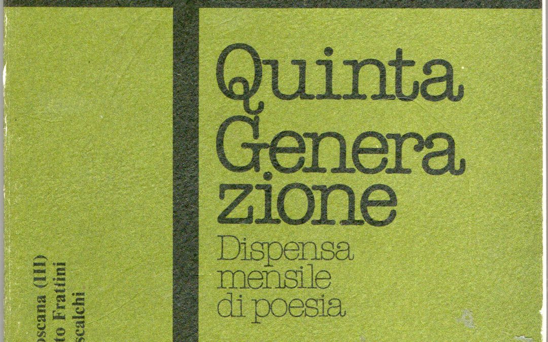 Poeti della Toscana – Forum Quinta generazione (supplemento) 129 – 130